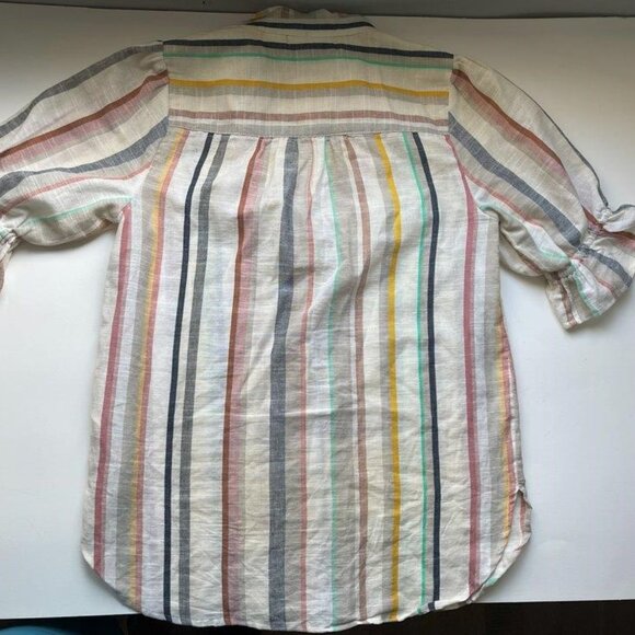 Anthropologie Summer Blouse Top S/M - Picture 2 of 3